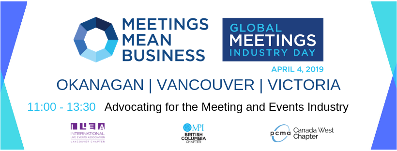Global Meetings Industry Day presented by ILEA, MPI British Columbia and PCMA Canada West